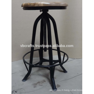 Tabouret de bar industriel